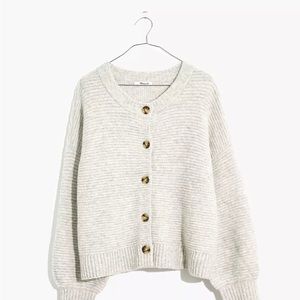 Madewell Springview cardigan in coziest yarn